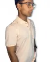 Premium Light Peach Polo T-Shirt – Modern Fit